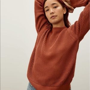 Everlane Mesh Soft Cotton Crew